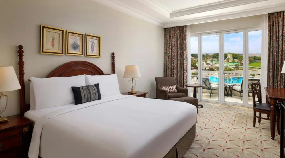 Deluxe King Guest Room, Pool / Golf View, One Bed at JW Marriott Hotel Cairo