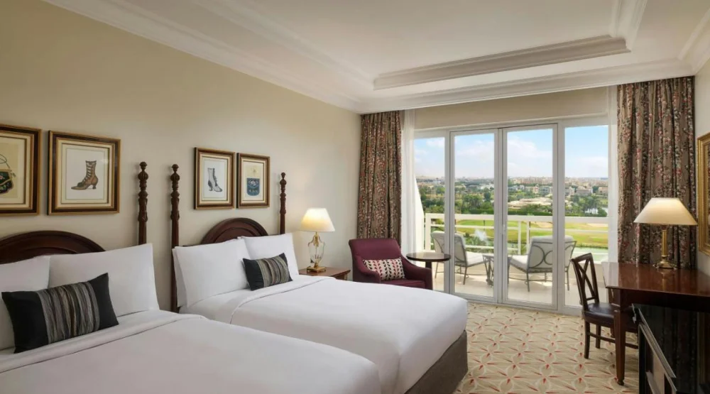 Deluxe Double Guest Room, Pool / Golf View, Two Beds at JW Marriott Hotel Cairo