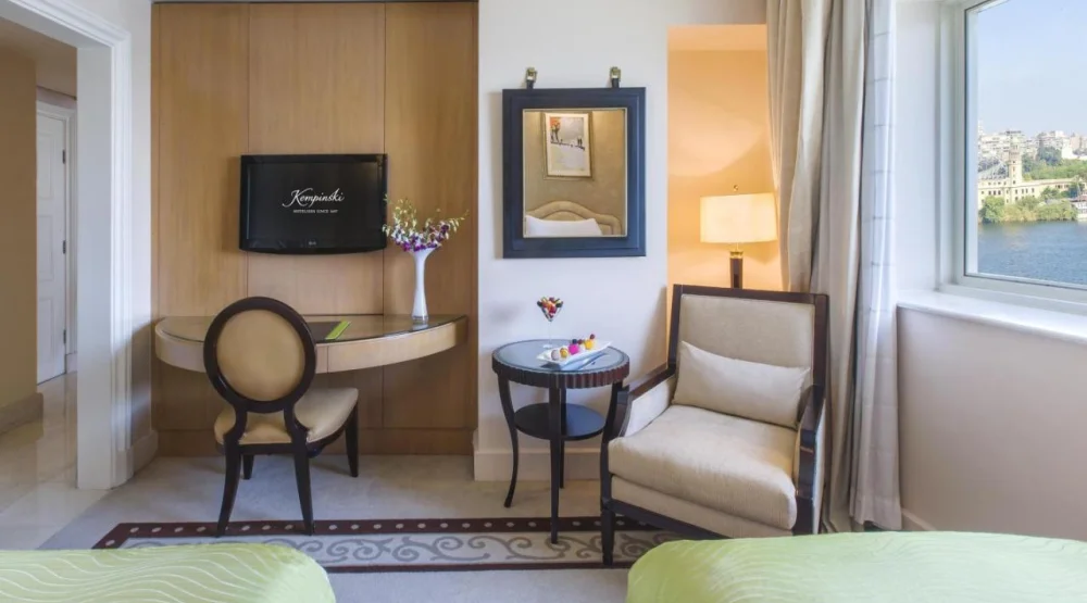 Nile Superior Room Twin at Kempinski Nile Hotel Cairo