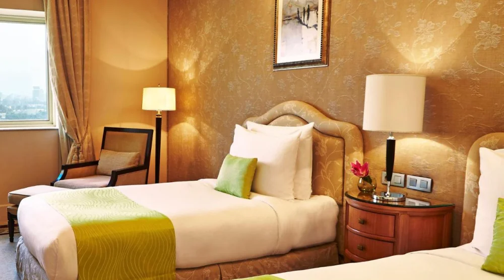 Madina Deluxe Room Twin at Kempinski Nile Hotel Cairo