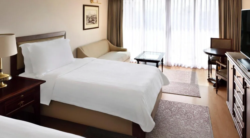 Deluxe Garden View Room, Guest Room, Two Twin,garden View, Balcony at Marriott Mena House Cairo