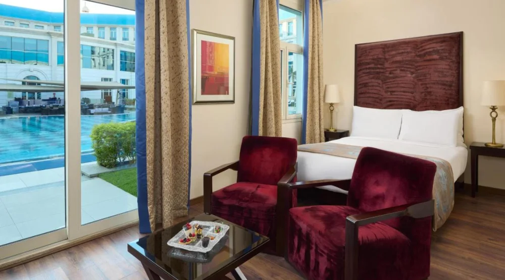 Cabana Pool with Terrace at Royal Maxim Palace Kempinski