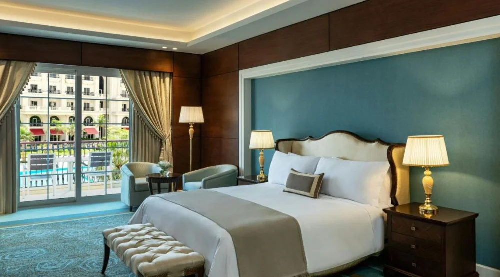 Astor Suite, One Bedroom Larger Suite, One King, Garden View at The St. Regis New Capital Cairo