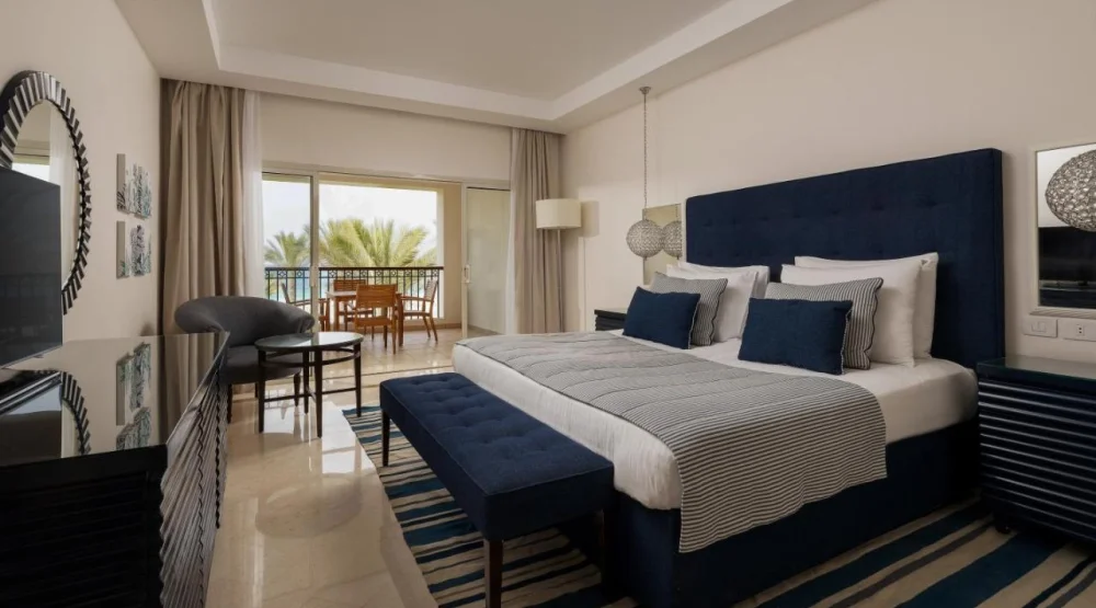 Executive Suite, Queen Bed, Sea View at JAZ Elite Crystal Almaza Bay