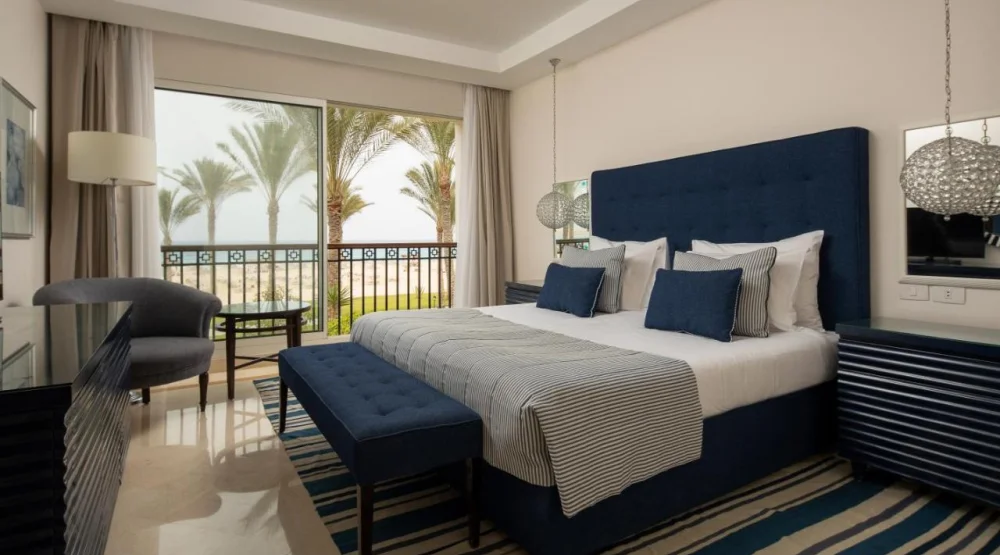 Junior Suite, Queen Bed, Sea View at JAZ Elite Crystal Almaza Bay