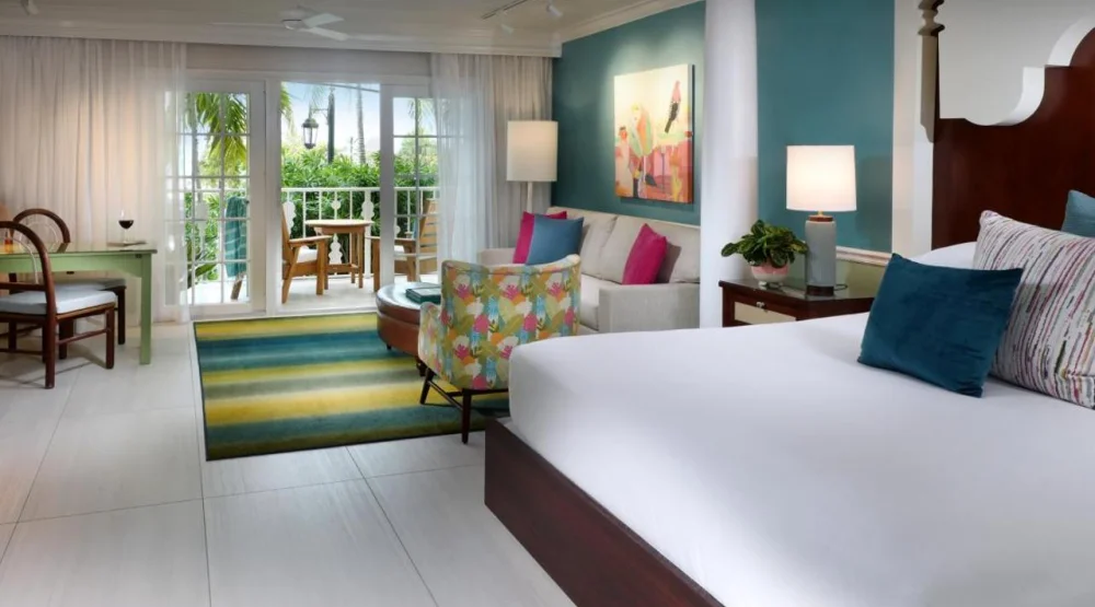 Junior Suite with Partial Ocean View at Ocean Key Resort & Spa