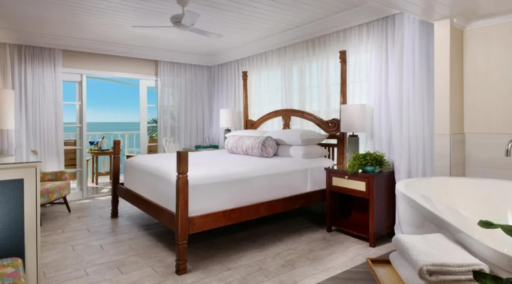 Deluxe Oceanfront King Room at Ocean Key Resort & Spa