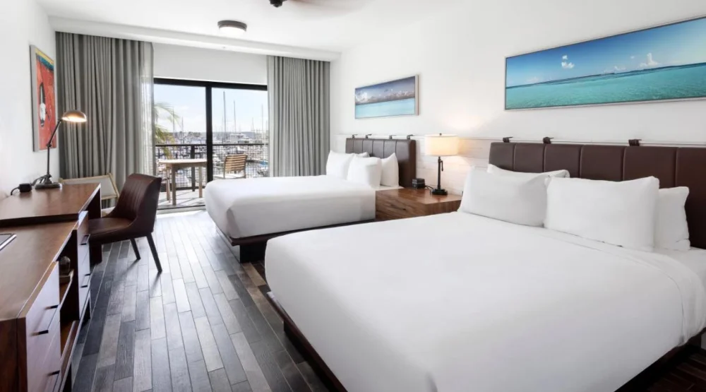 Queen Room with Pool View at The Perry Hotel Key West