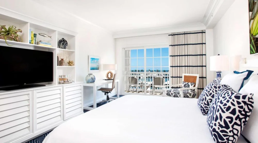 King Suite with Ocean View and Balcony at Oceans Edge Key West Hotel & Marina