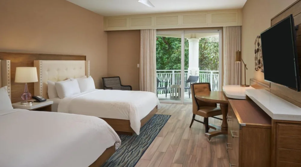 Resort View Room, Guest Room, Two Queen, Balcony at Playa Largo Resort & Spa Autograph Collection