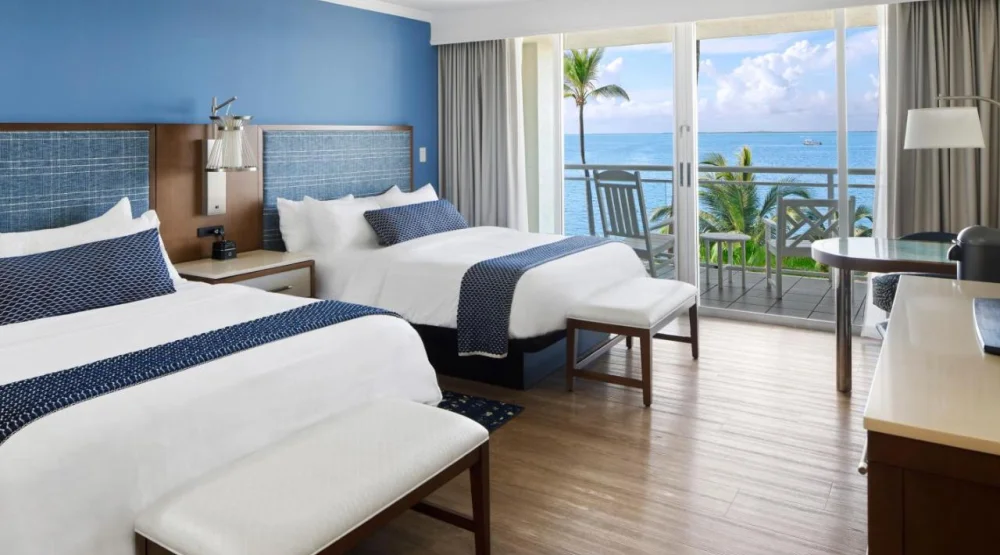 Two Queen Room, Bay Front at Reefhouse Resort & Marina