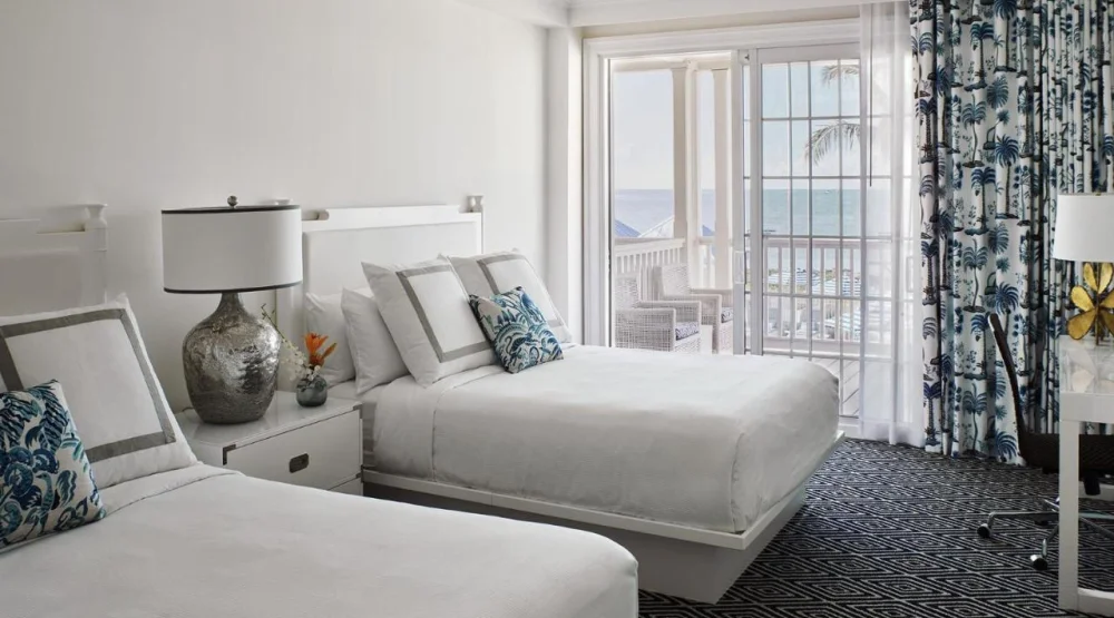 Oceanfront Balcony Double Queen at Isla Bella Beach Resort