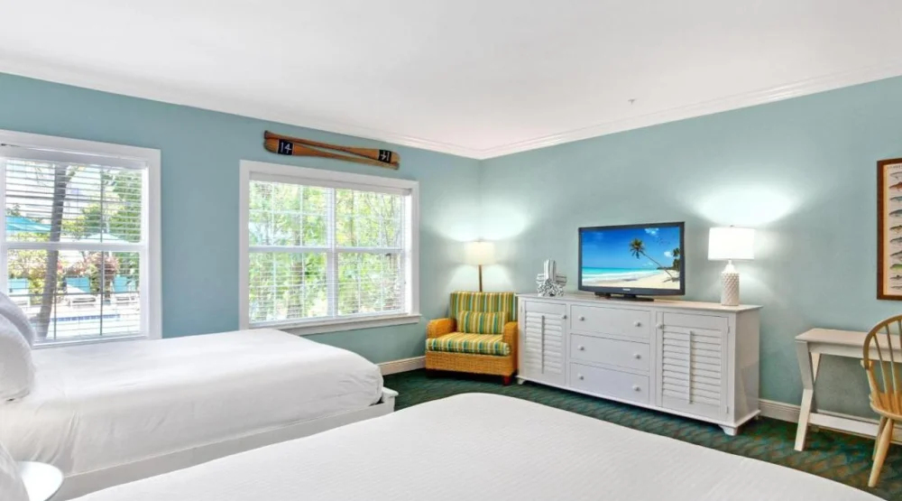 Tropical Garden Double Queen Guestroom at Tranquility Bay Beachfront Resort