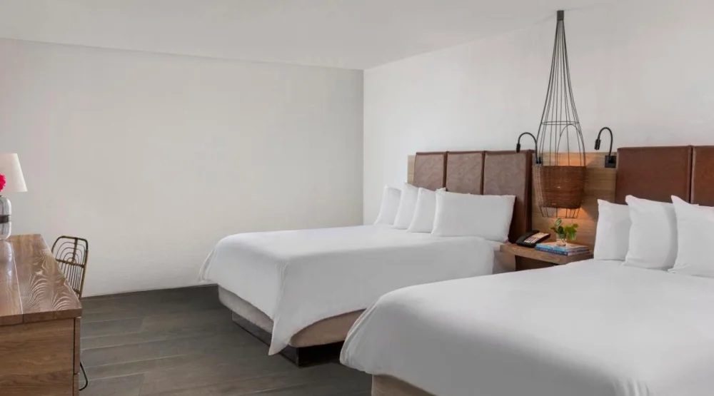 Oceanfront Suite with Two Queen Beds at Amara Cay Resort