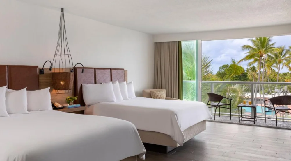 Partial Ocean View Two Queen Beds at Amara Cay Resort