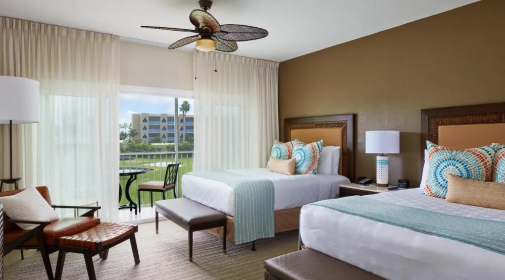 Golf Course Double Queen Guestroom at Cheeca Lodge & Spa