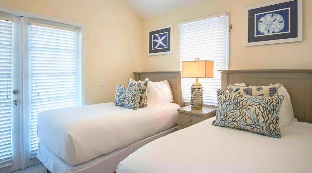 Two Bedroom Villa- One Queen and Two Twins at Hawks Cay Resort