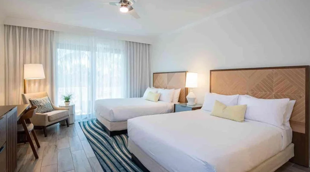 Pool Cabana Double Queen at Hawks Cay Resort