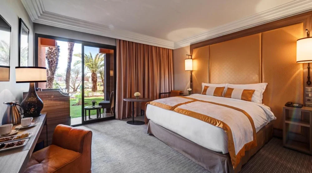 Superior King Room with View at Movenpick Hotel Mansour Eddahbi