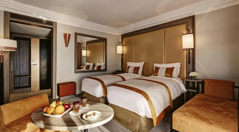 Superior Twin Room with View at Movenpick Hotel Mansour Eddahbi