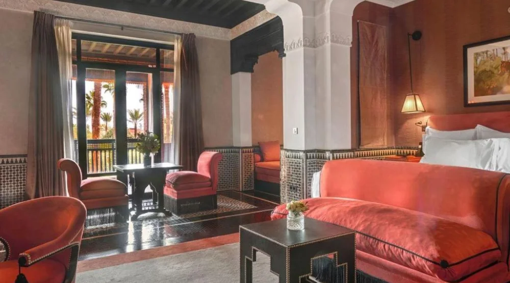 Junior Suite with Pool View at Selman Marrakech