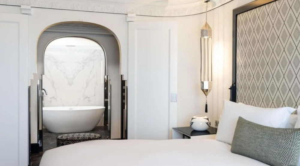 Prestige King Suite with Balcony and Mountain Or Pool View at Sofitel Marrakech Palais Imperial & Spa