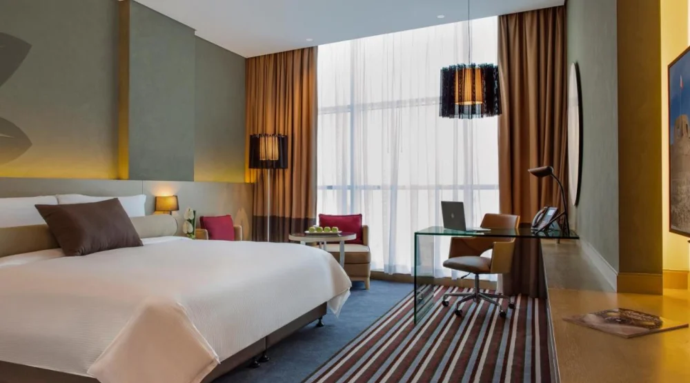 Guest Room - King Bed at Downtown Rotana Manama