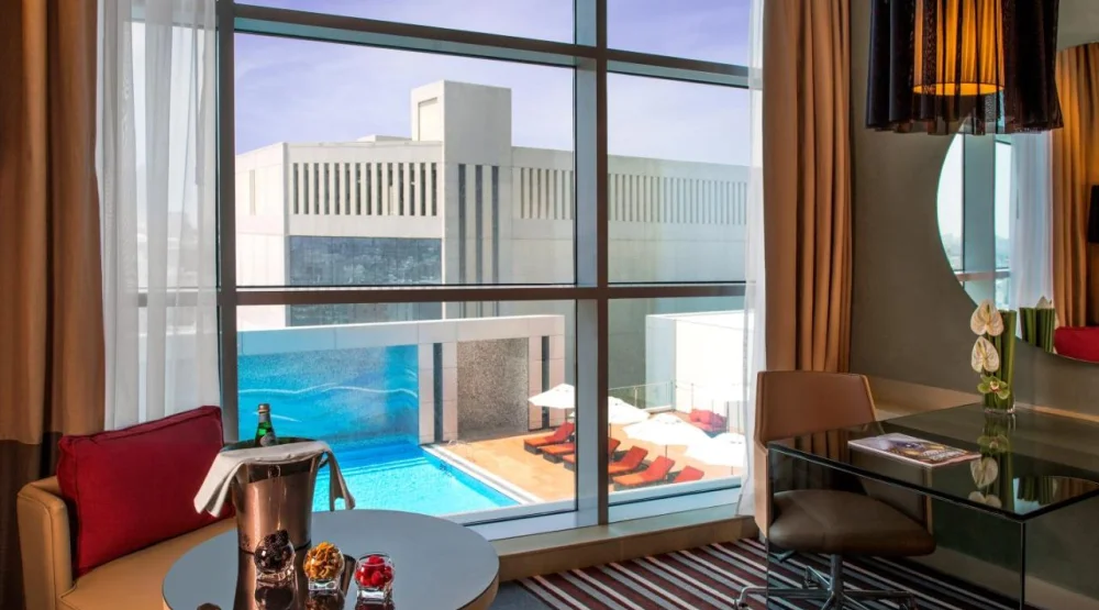 Guest Room - Twin Beds at Downtown Rotana Manama