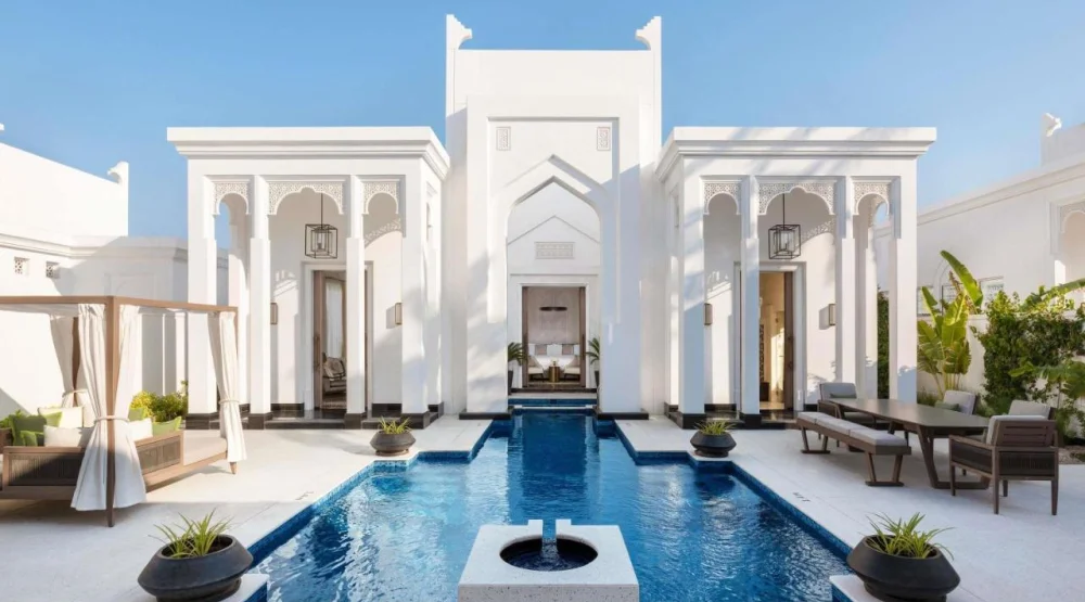 One Bedroom Royal Villa with Private Pool at Raffles Al Areen Palace Bahrain