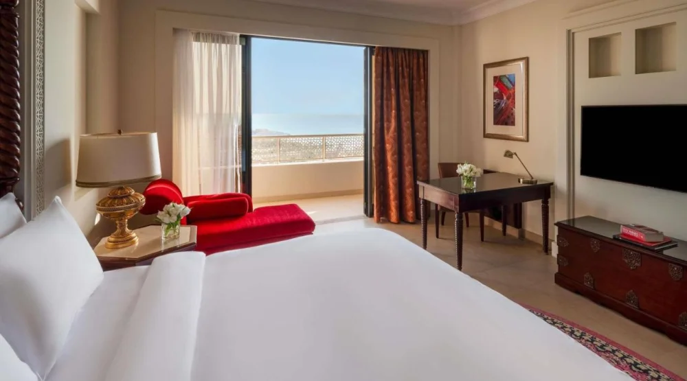 Club King Room with Balcony and Sea View at Sofitel Bahrain Zallaq Thalassa Sea & Spa