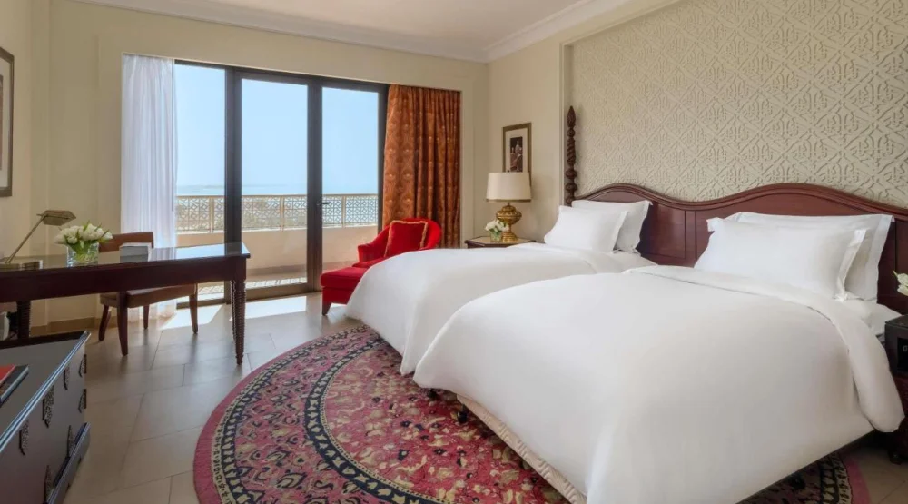 Luxury Twin Room with Balcony and Sea View at Sofitel Bahrain Zallaq Thalassa Sea & Spa