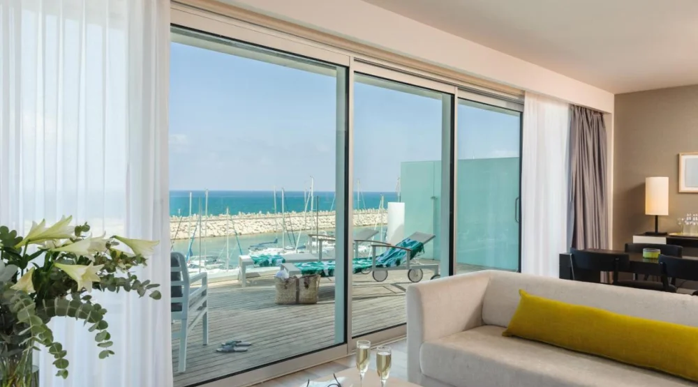 Terrace Mediterranean Suite at Herods Herzliya