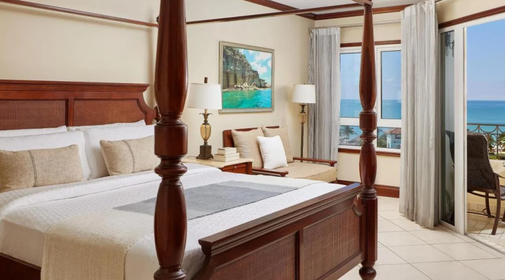 Mediterranean Honeymoon Oceanview Club Level Suite at Sandals Grande Antigua Resort & Spa
