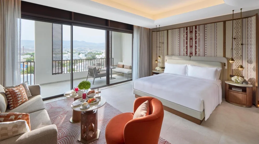 Deluxe Mountain View Room at Mandarin Oriental Muscat
