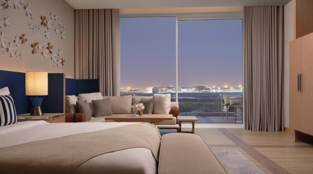 Deluxe King Room with Balcony at The St. Regis Al Mouj Muscat Resort