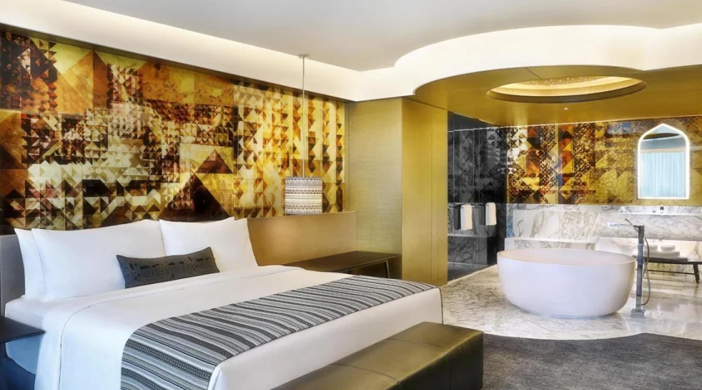 Marvelous Suite, One Bedroom Executive Suite, One King, Sea View at W Muscat