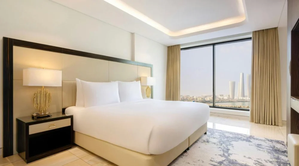Grand King Suite Apartment with Sea View at Agora Doha Autograph Collection