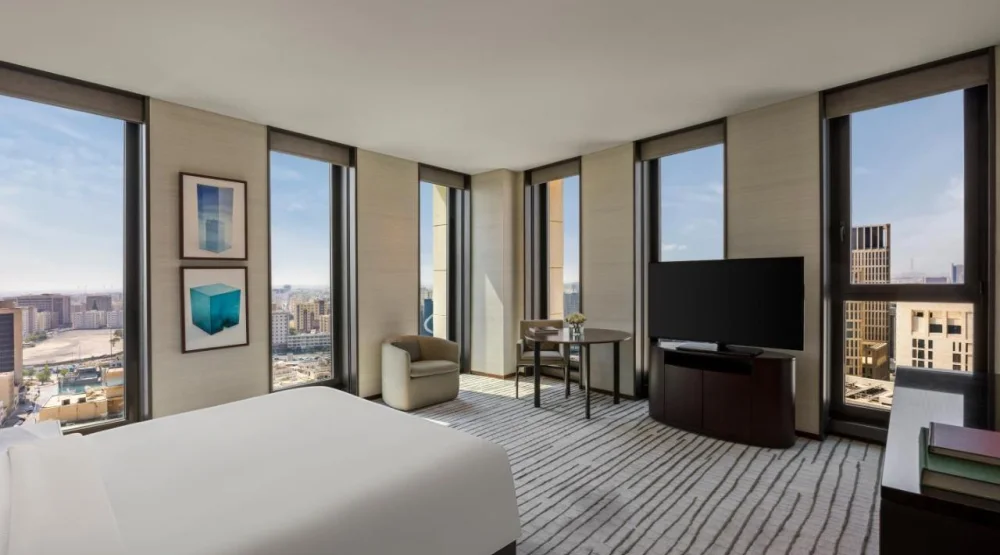 Deluxe King Room with City View at Park Hyatt Doha
