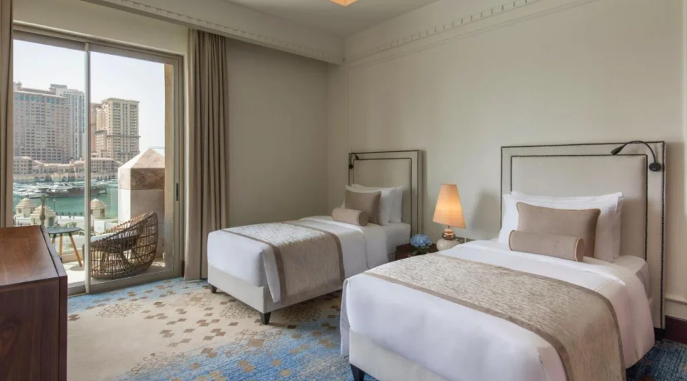 Two Bedroom Suite, Sea View at The St. Regis Marsa Arabia Island The Pearl Qatar