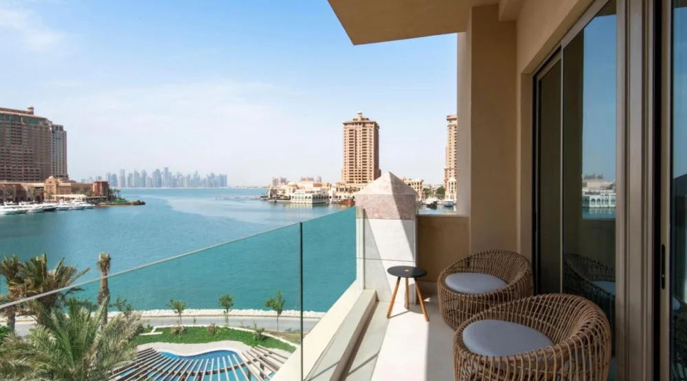 Two Bedroom Suite, Marina View at The St. Regis Marsa Arabia Island The Pearl Qatar