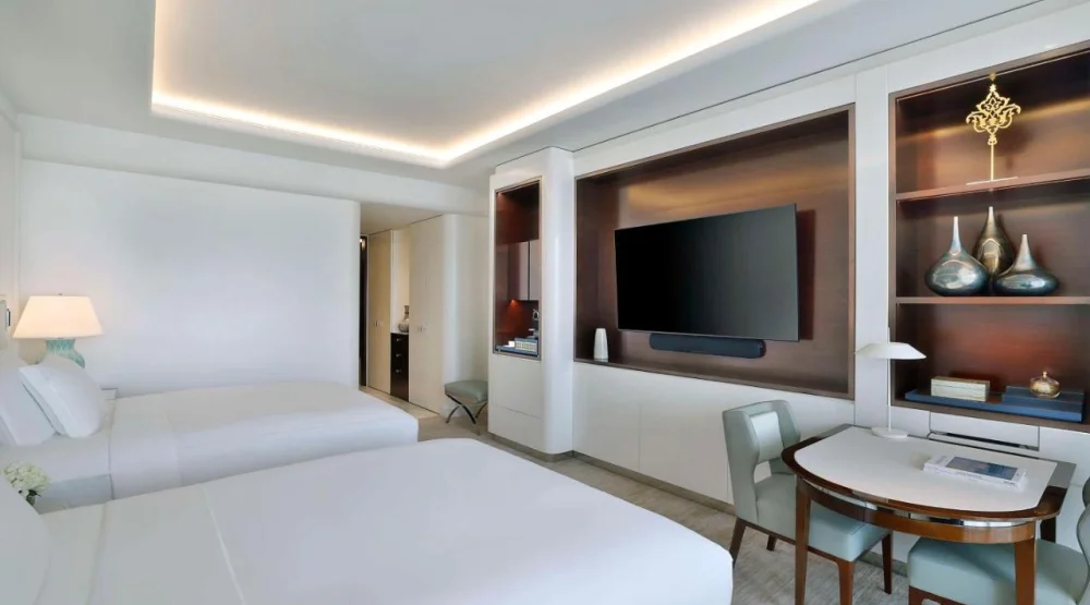 Deluxe Queen Room with Two Queen Beds at Waldorf Astoria Doha Lusail