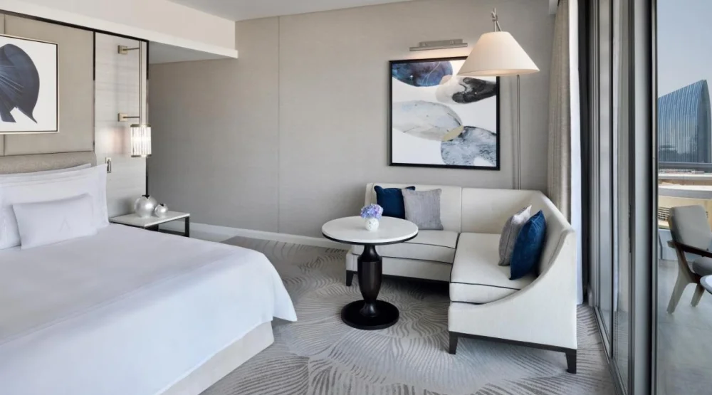 Premier Burj Khalifa & Fountain View Room with Balcony at Address Downtown Dubai