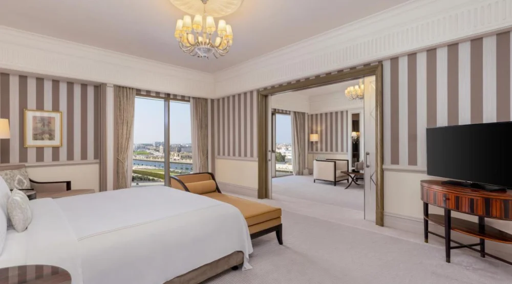 Ambassador King Suite at Al Habtoor Palace Preferred Hotels & Resorts