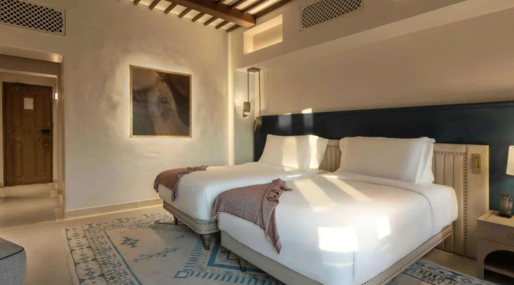 Terrace Garden View Twin Room at Bab Al Shams Desert Resort & Spa