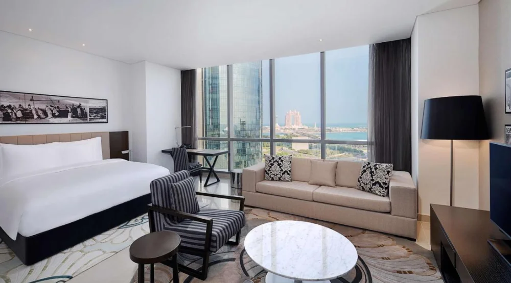 King Studio with Sea View at Conrad Abu Dhabi Etihad Towers