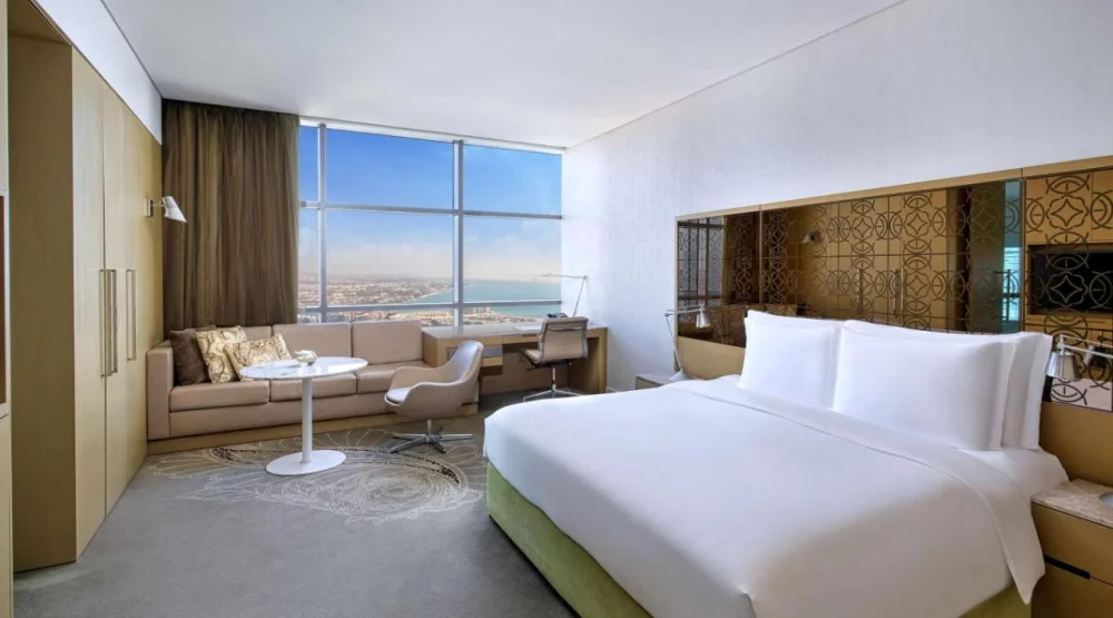Premier Family Room with Sea View at Conrad Abu Dhabi Etihad Towers