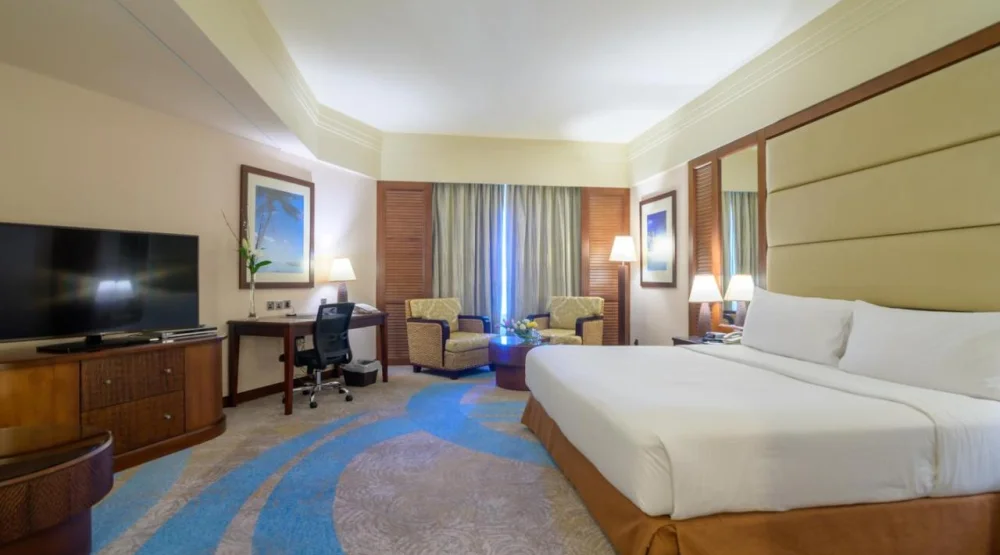 Executive King Room with Sea View at Danat Jebel Dhanna Resort