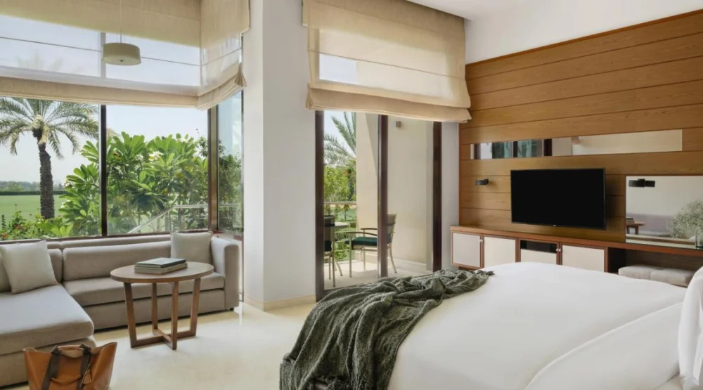 Polo View Suite with Terrace at Melia Desert Palm Member of Melia Collection