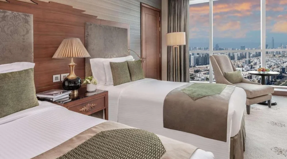 Deluxe Twin Room at Dusit Thani Abu Dhabi