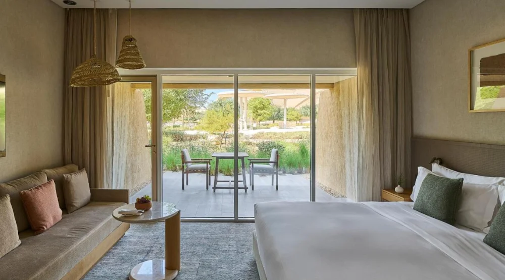 King Room with Garden View at ERTH Abu Dhabi Hotel